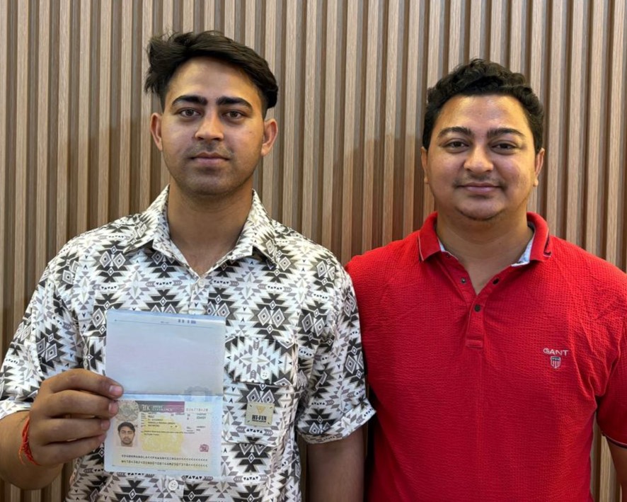 congratulating student for cas approval